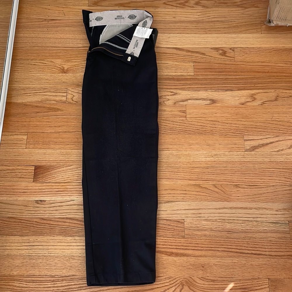 urban x dickies black trousers